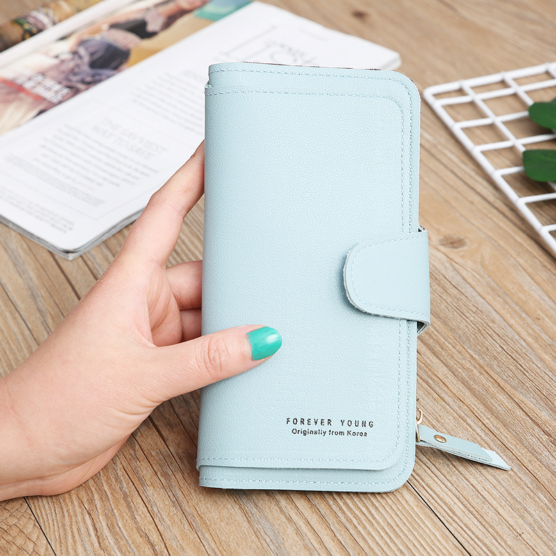 Women's Wallet Tri-fold Clutch Bag Multi-function Card Bag Coin Bag Mobile Phone Bag display picture 9