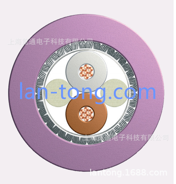 2芯BUS-Cables,CAN-Bus工业现场总线电缆2X0.75 2*0.5 2*0.34