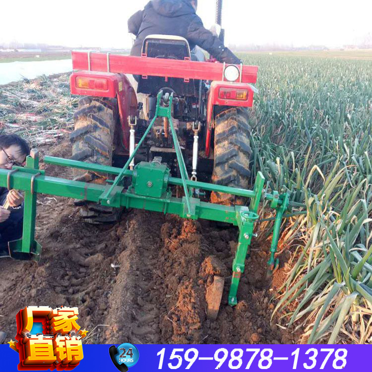 定做大葱收割机自带抖土割葱机 价格低品质优