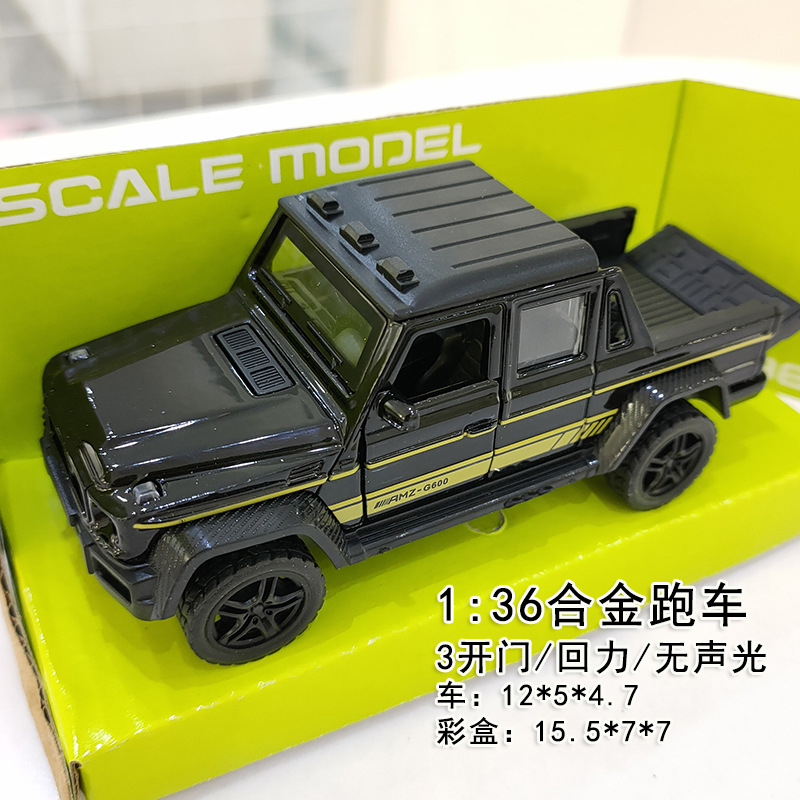 3631A皮卡 无声光  黑色1