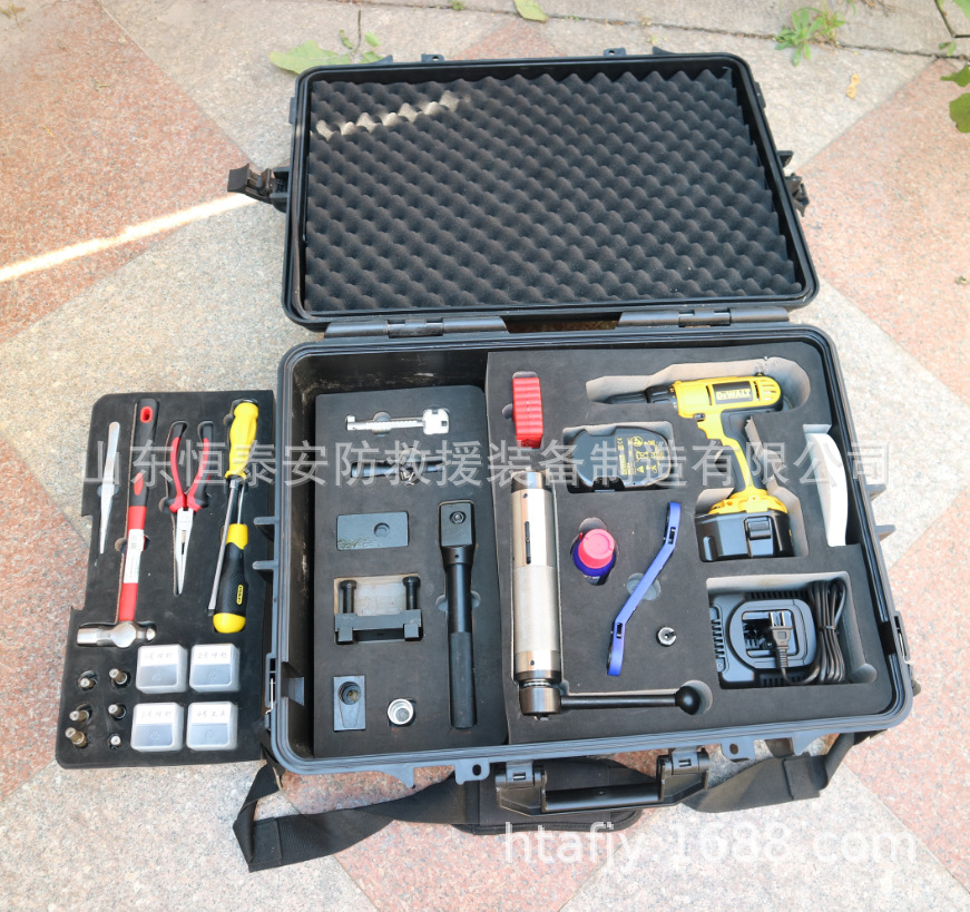 Portable lock -locking device anti -theft door breaking tool group…