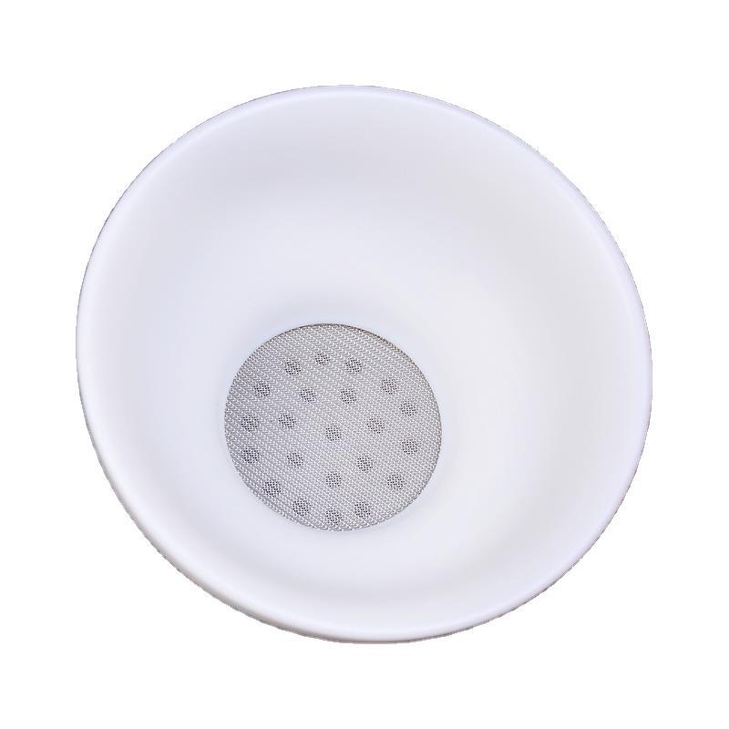 Ganar artesanía moral porcelana blanca Kung Fu juego de té ceremonia del té accesorios Jade porcelana té colador cerámica Filtro de acero inoxidable Filtro de té