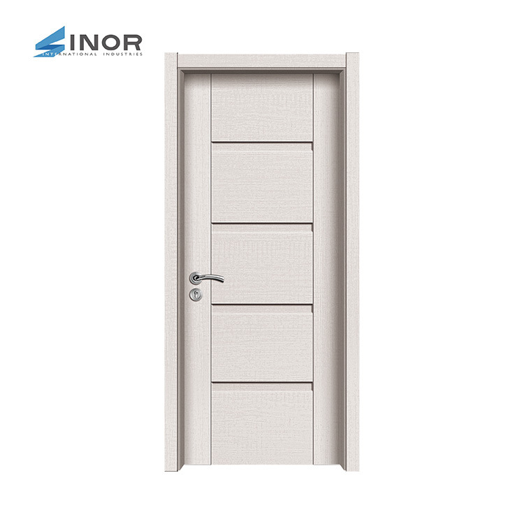 Puerta de madera de aluminio puerta ecológica simple sin pintura puerta interior puerta de aluminio panal de carbono placa de cristal dormitorio puerta de madera revestida de aluminio