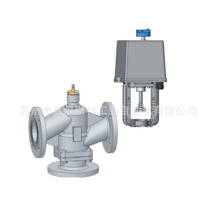 Honeywell霍尼韦尔V5025A1118法兰连接两通水阀蒸汽阀调节阀DN50