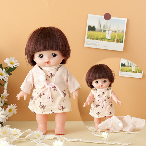 Accessories for replacement clothing set of Xiaolemei doll, including hat, skirt, onesie, pants