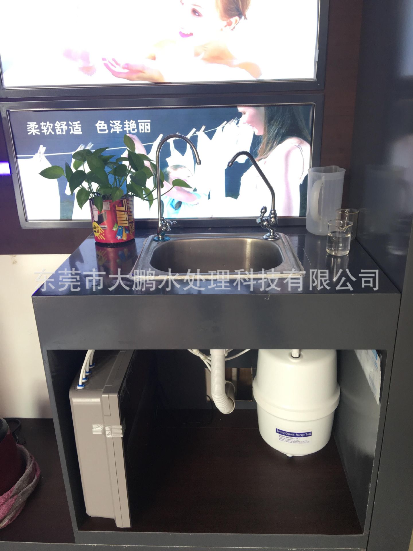 小型纯水机 实验室清洗用纯水机 反渗透净水器 家用冷热纯水机