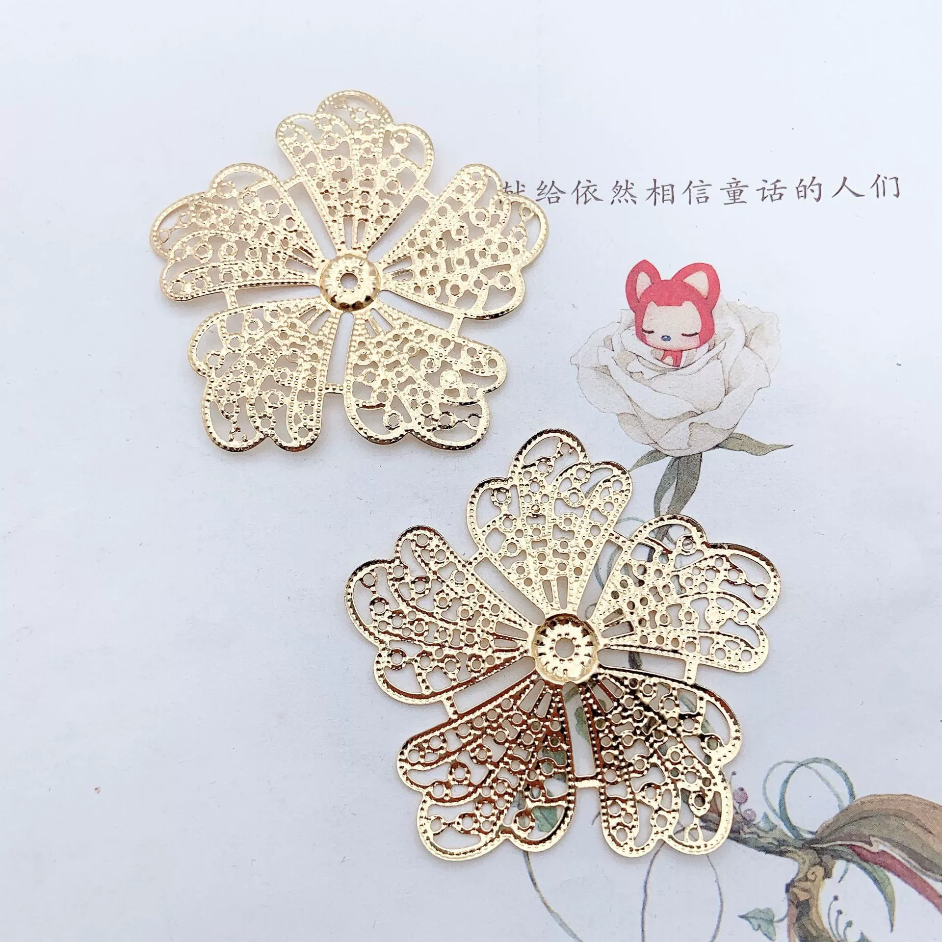 Accessory, accessories, metal material for bride, 60mm