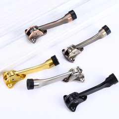 American foot-operated door top, movable door top, horseshoe-shaped door support, door fixer, anti-collision zinc alloy rubber swing stop