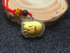 Golden children's pendant jade suitable for men and women girl's, Chinese horoscope, Birthday gift