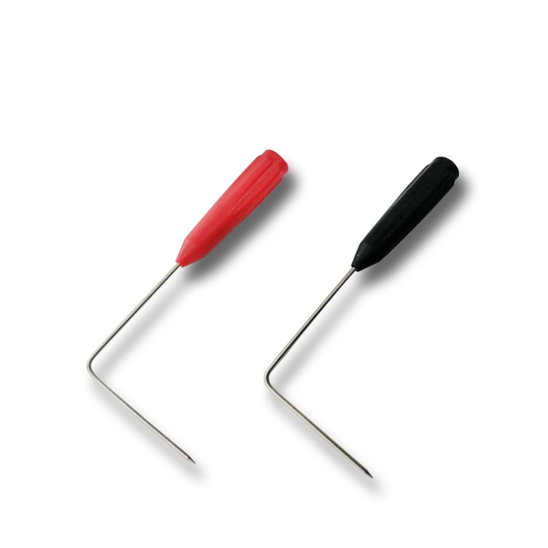 Заводской прямой мультиметр зонд Универсальный цифровой измеритель зонд 2 мм разъем очень острый 90 градусов прокол удлинительная игла