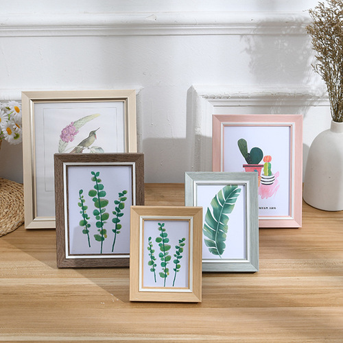 Nordic Style Display Photo Frame, Retro Wooden Photo Wall, Creative Studio Picture Frame 567 8 10 A4 16-inch