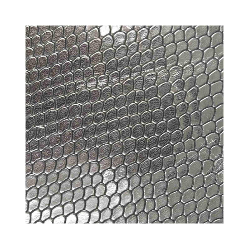 切割板花纹 黑色胎牛皮鞋子包包皮革粒面压花油腊 供应