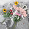 Brand transparent gift box, handheld bag flower-shaped