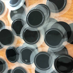 Nano sticker car anti-slip mat round car mobile phone ornaments anti-slip mat high adhesive anti-slip mat high temperature resistance