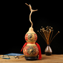 葫芦种植厂家带龙头葫芦摆件 图案大葫芦摆件 八卦葫芦摆件