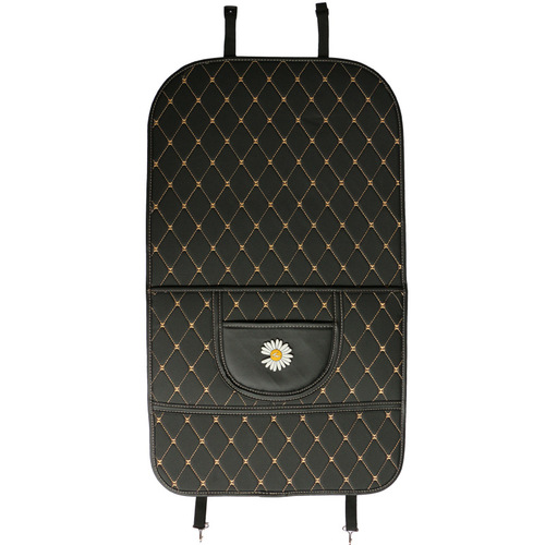 Car cartoon anti-kick pad seat back children's backrest anti-dirty pad universal seat back protection pad car interior decoration supplies