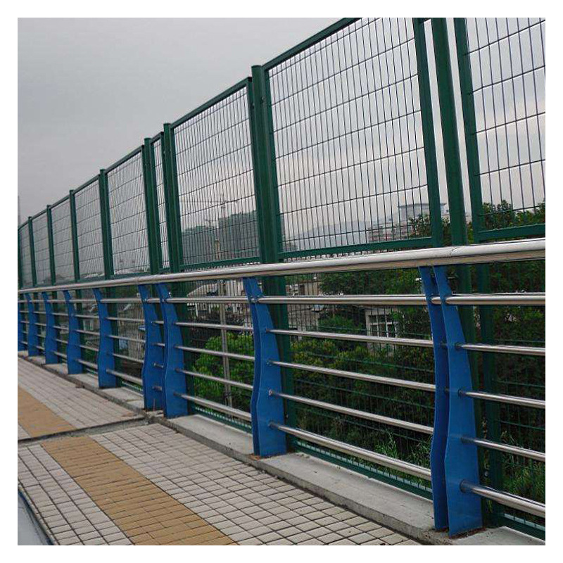 桥梁护栏304不锈钢景观护栏立柱  河道隔离防护栏  高速公路护栏