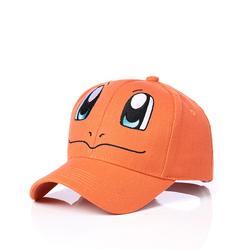 Pokemon Pokémon Pet Monster Embroidered C Hat Pocket Monsters Ash Hat Manufacturer Wholesale