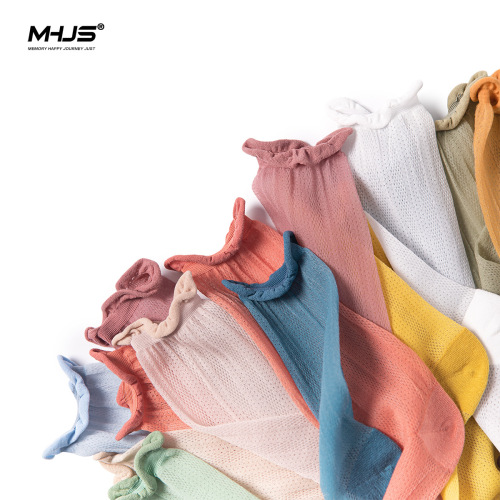 Cotton Spirit 15 Color Glass Silk Socks Women's Spring and Summer Thin Mid-Tube Socks Japanese Roll Top Solid Color Ins Trendy Socks