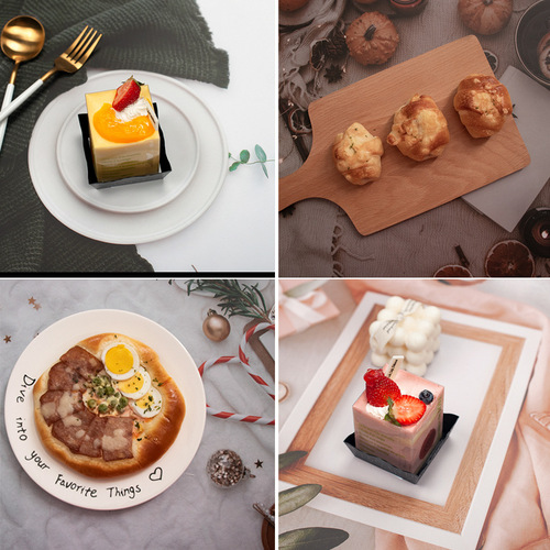 3D three-dimensional double-sided background paper Taobao hot selling photo accessories food photography props geometric background props