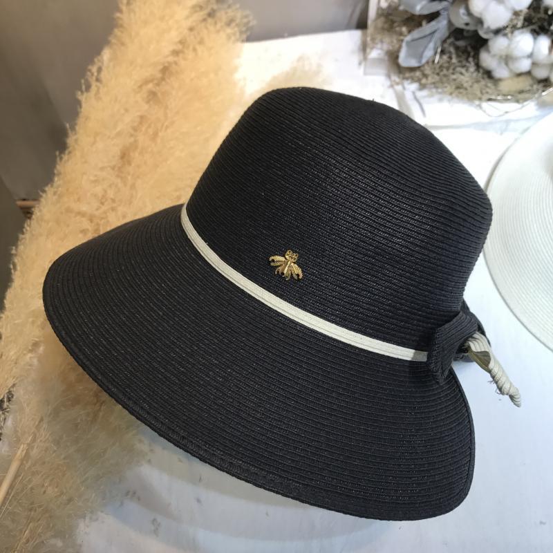 帮手SKU图-孙俪明星同款女帽子日系新款女草帽可折叠防晒帽渔