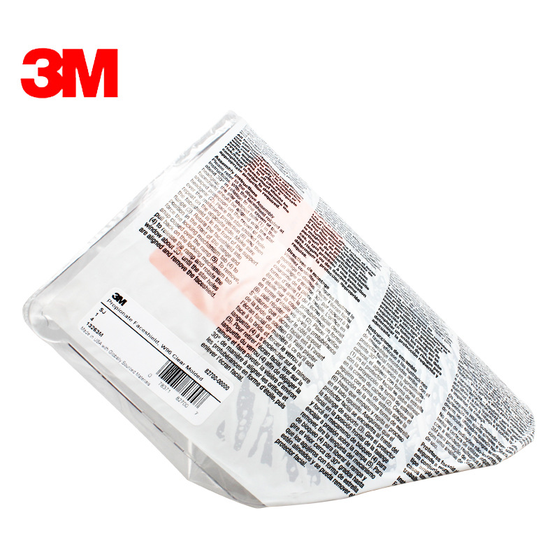 3m82700 pantalla de la cara protectora anti-impacto anti-Splash máscara transparente anti-químico ácido y álcali resistente
