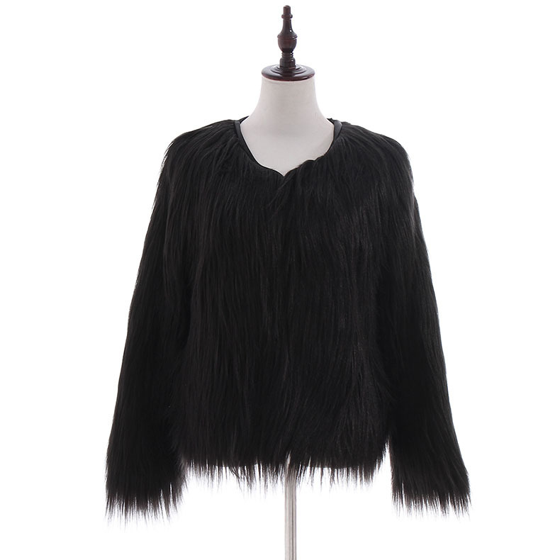 Women's imitation fur coat imitation fur coat_voghion.com