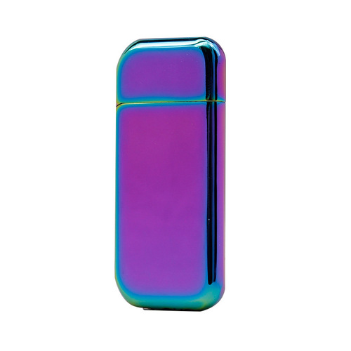 HY076 collection portable inflatable metal lighter open flame personality candy paint wrinkle paint electroplating color plating
