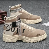 Ботинки Martens‑стиля высокие, английский повседневный стиль, модель 18868, размеры 39–44