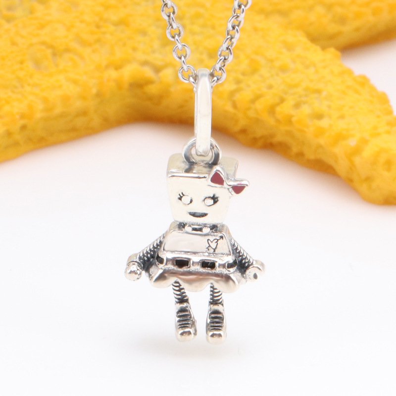 Panjia pure silver punk band Bella unicorn Bruno Little Dinosaur…