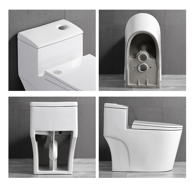 【 Limited Edition 363 with free Shipping 】 Microcrystalline glaze 8.0 large pipe household ordinary siphonic toilet, silent anti-splash toilet undefined
