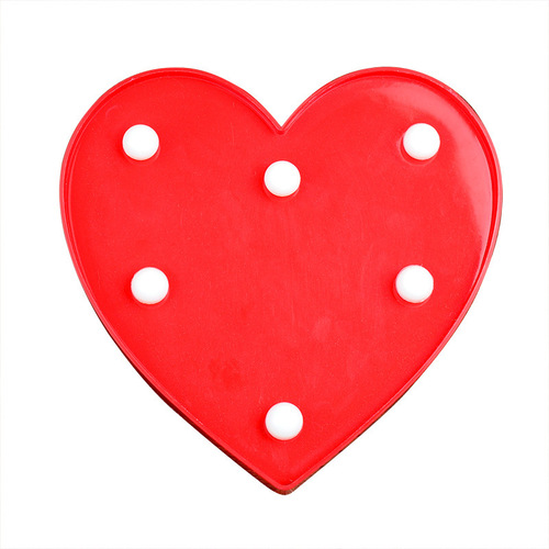 Ins internet celebrity led love lamp birthday confession proposal props DIY night light party decoration props