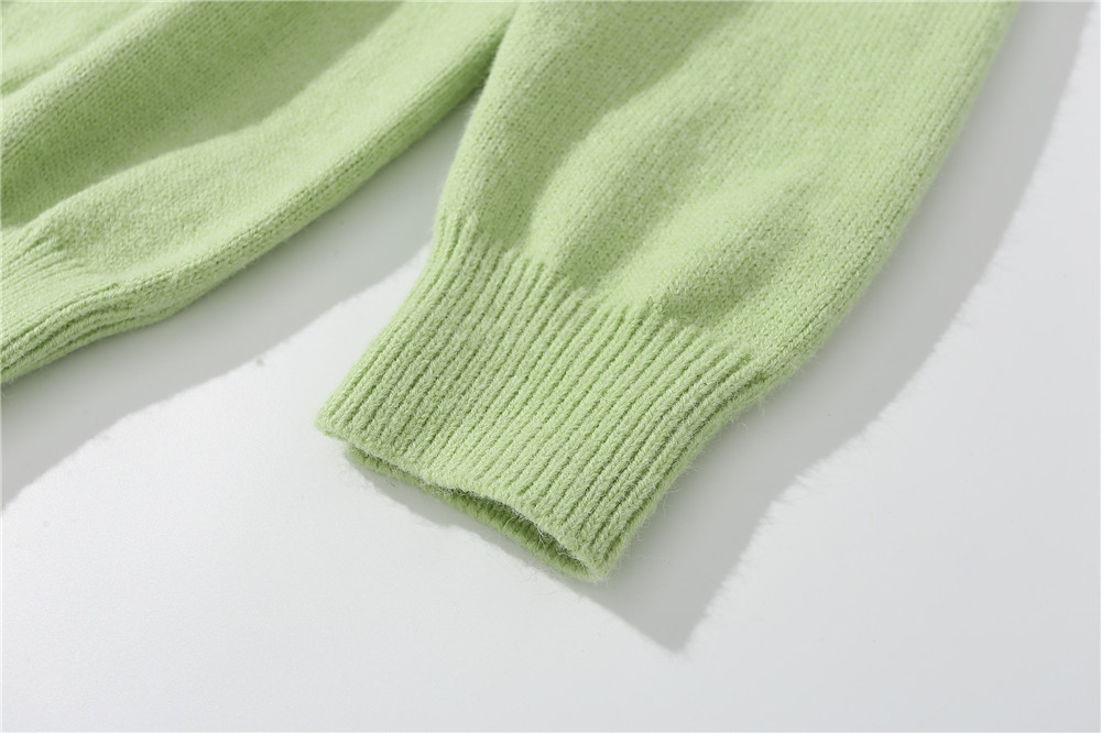 Maglione uomo jacquard disegno orso stile streetwear oversize_voghion.com