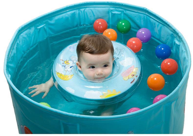 Inflatable toy for new born play in water