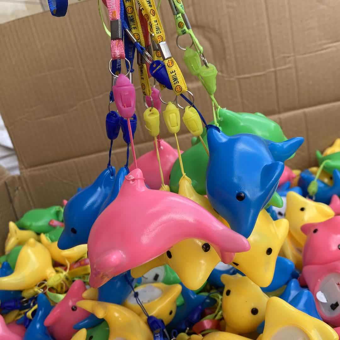 gift luminescence Large Dolphin Colorful Flash children luminescence Toys luminescence Pendant