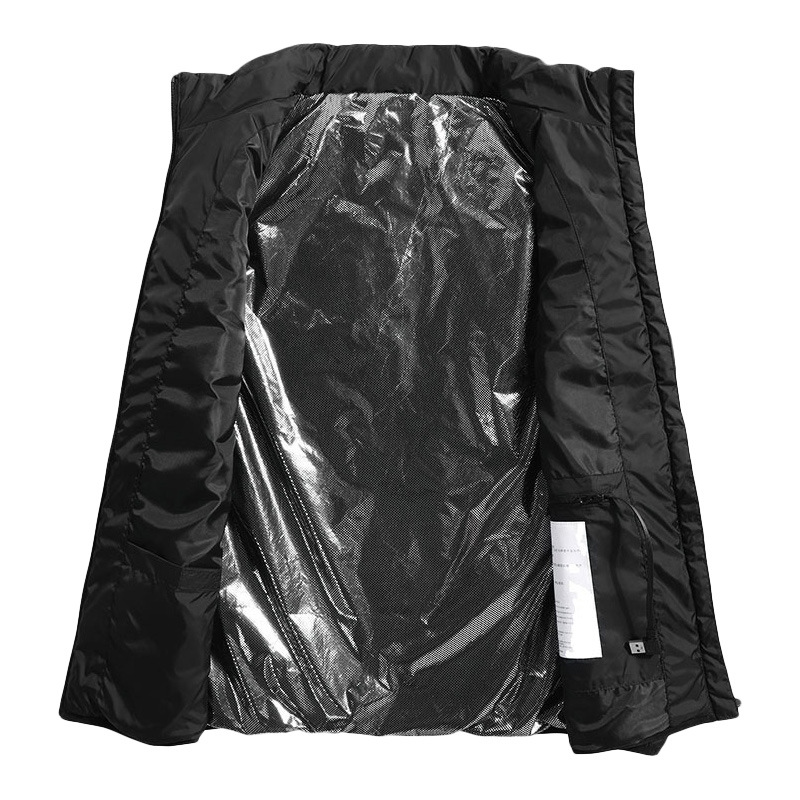 跨境发热马甲USB充电加热背心智能发热服双控十一处发热甲夹批发