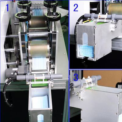 全自动无纺布平面口罩机 一次性口罩机现货生产供应|ru