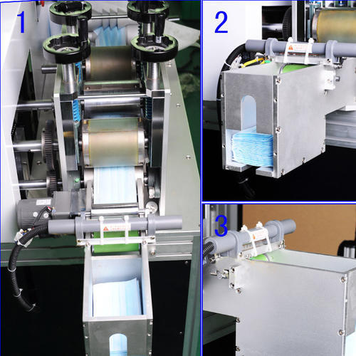 全自动无纺布平面口罩机 一次性口罩机现货生产供应|ru