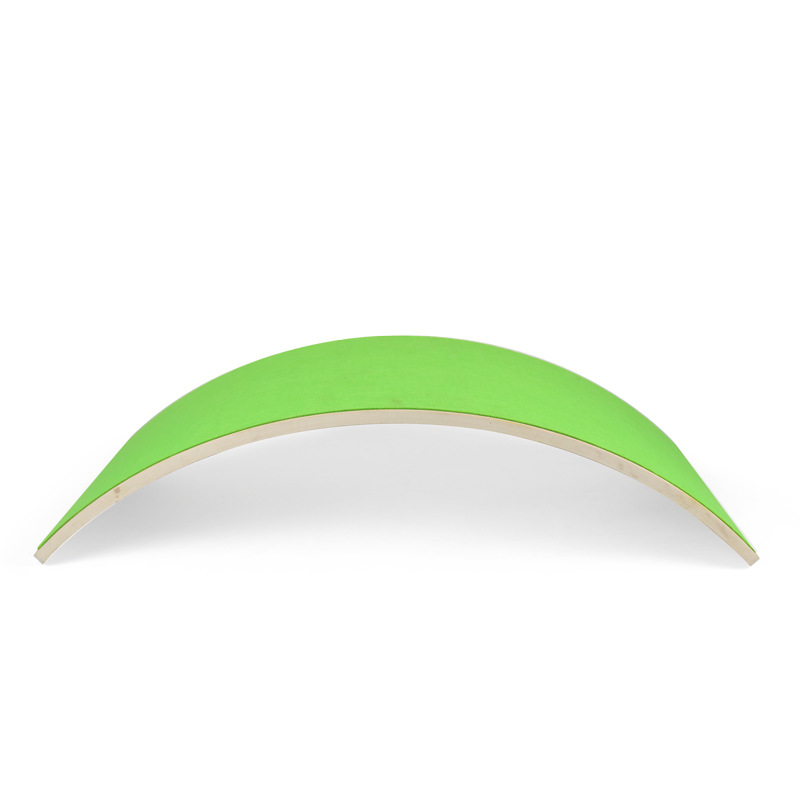 Tablero de equilibrio para niños entrenamiento sensorial balancín yoga madera curva interior doble balancín equilibrio Juguetes