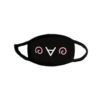 Black medical mask