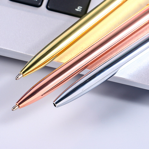 Factory direct sales, business advertising gifts, metal ballpoint pens, hotel bank personalized desk pens, customizable logos
