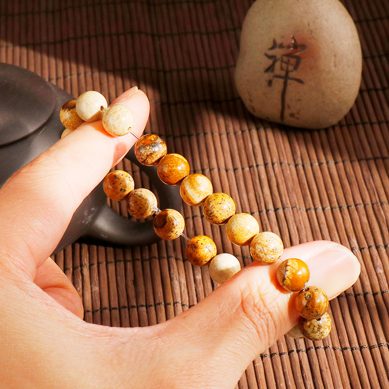 retro black agate tiger eye yoga energy turquoise beaded bracelet wholesale