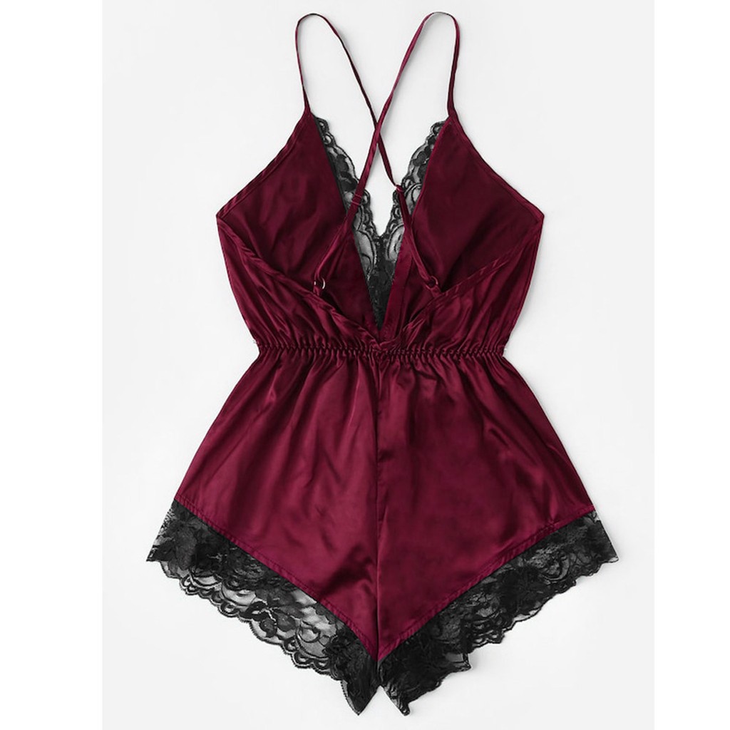 Mid Waist Panties Waist Women's Sexy Color Block Lace Home Sleeping Lace Bras Mid Waist Sexy Lingerie