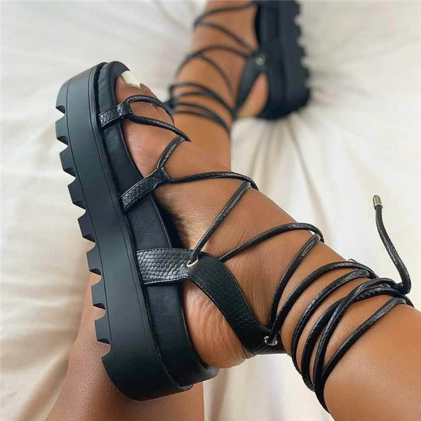 pure color thick bottom sandals Nihaostyles wholesale clothing vendor NSYBJ71246