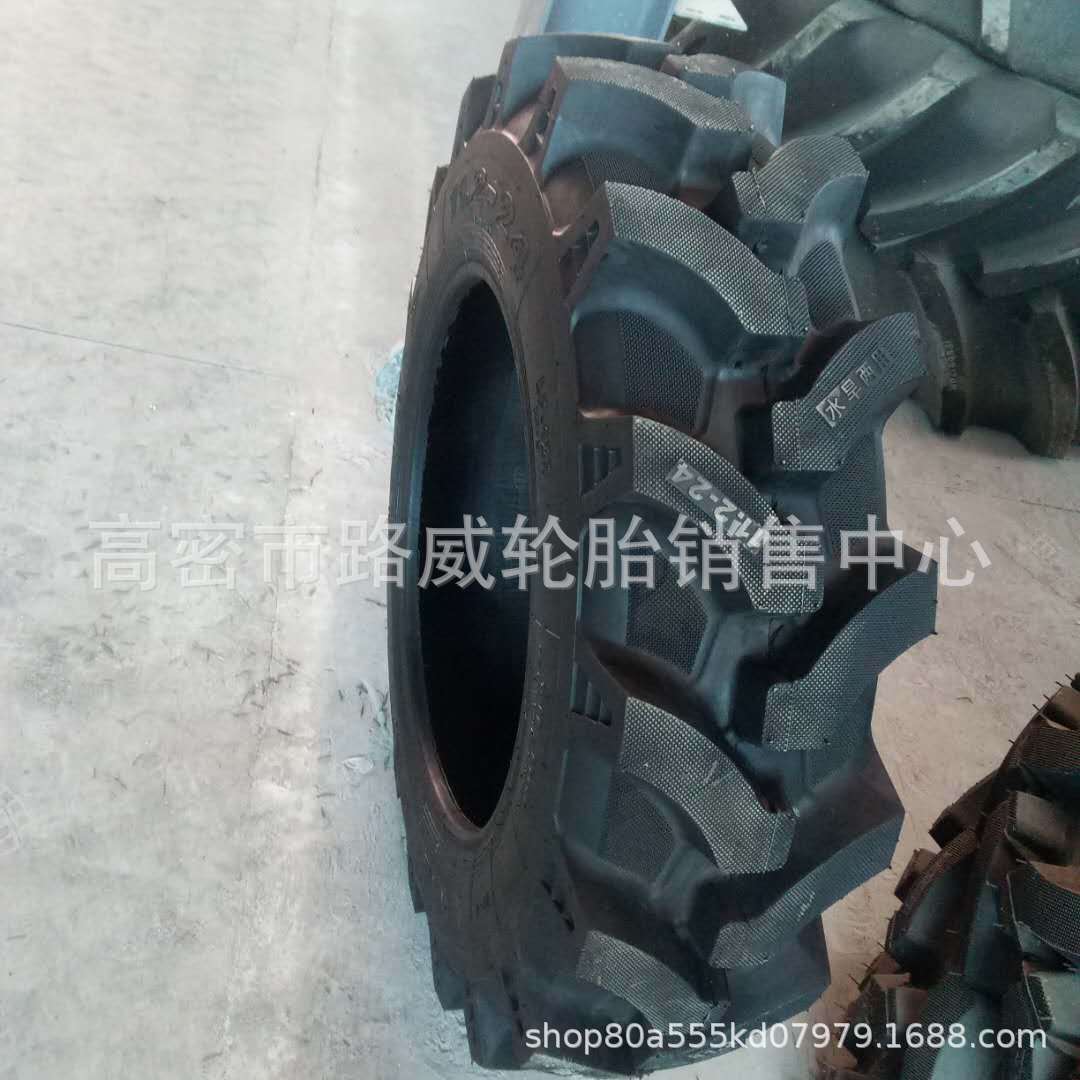 销售 11.2-24人字花纹农用轮胎拖拉机轮胎R-1人字