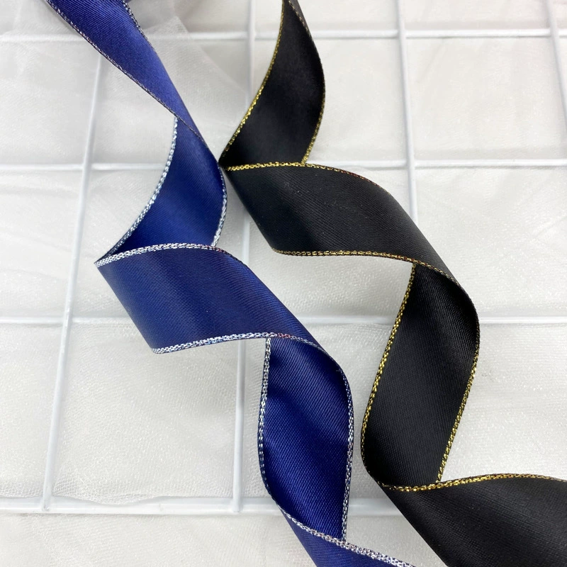 Double-sided hair band with bow, gift box, pack, 0.6-3.8cm, polyester