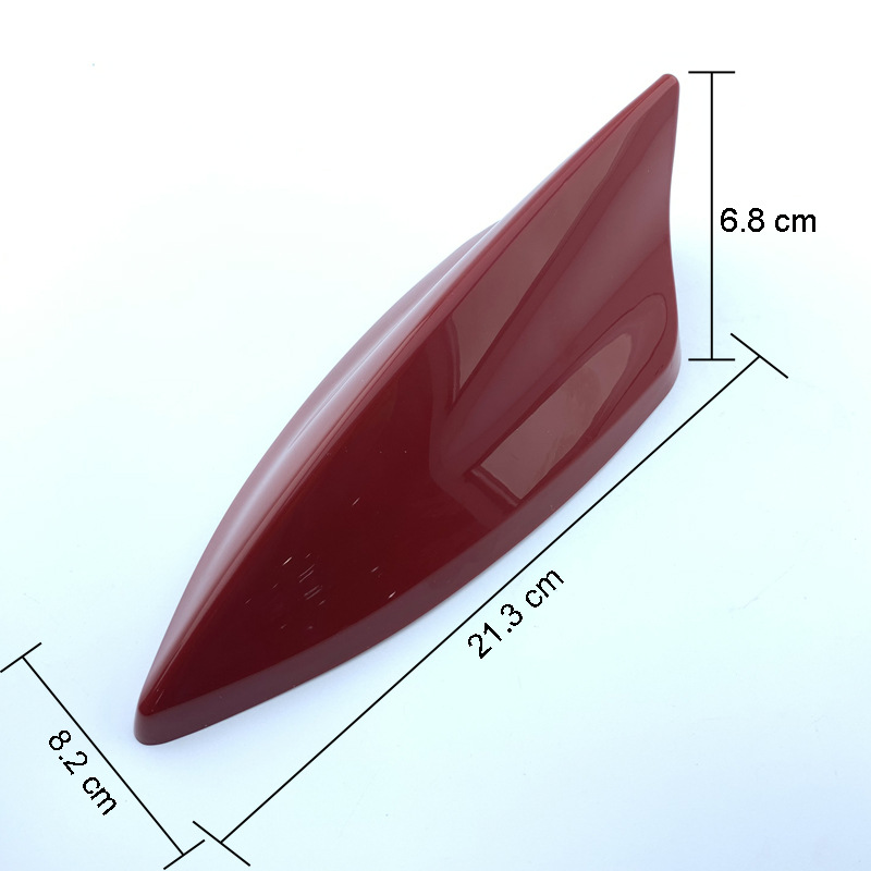Car Decoration Shark Fin Antenna with Radio Signal Roof Sticker
