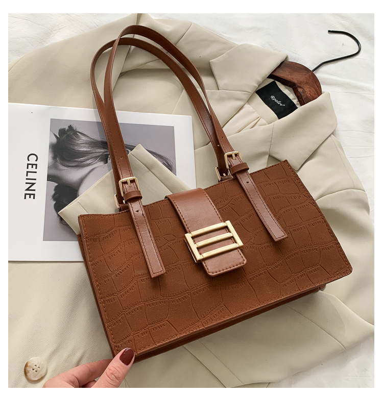 Koreanische Frauentasche Mode Handtasche Achsel Lässig Kleine Quadratische Tasche display picture 6