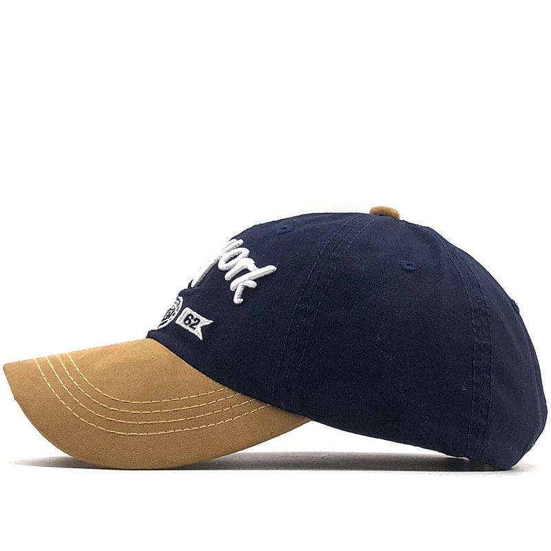 Casquette À Visière Brodée Avec Lettre De Baseball Délavée Et Brodée En Trois Dimensions display picture 3