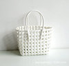 Woven handheld basket, purse, beach bag